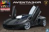 Aoshima 02738 Lamborghini Aventador LP700-4 Matte Black (1/24)